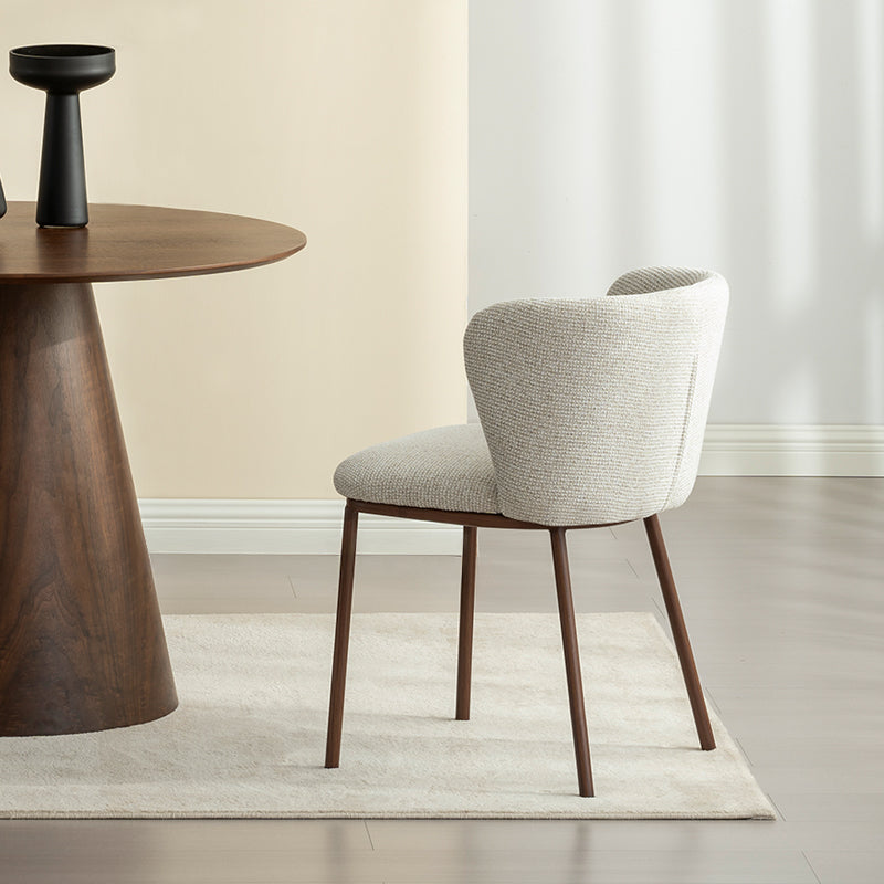 Karin Dining Chairs [Set of 2] [Linen texture Fabric]
