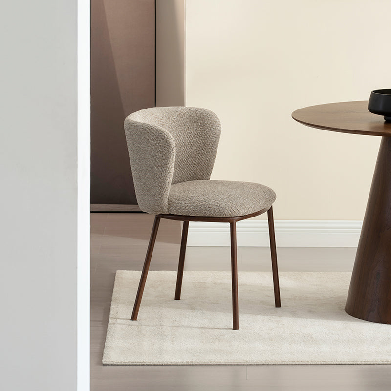 Karin Dining Chairs [Set of 2] [Linen texture Fabric]