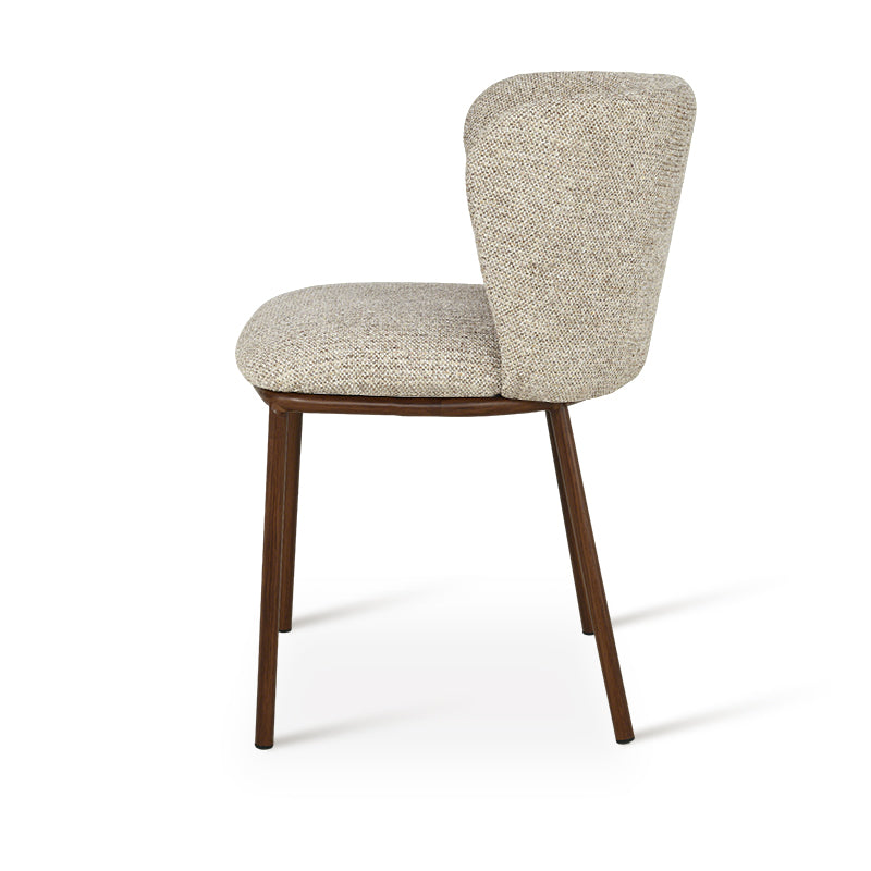 Karin Dining Chairs [Set of 2] [Linen texture Fabric]