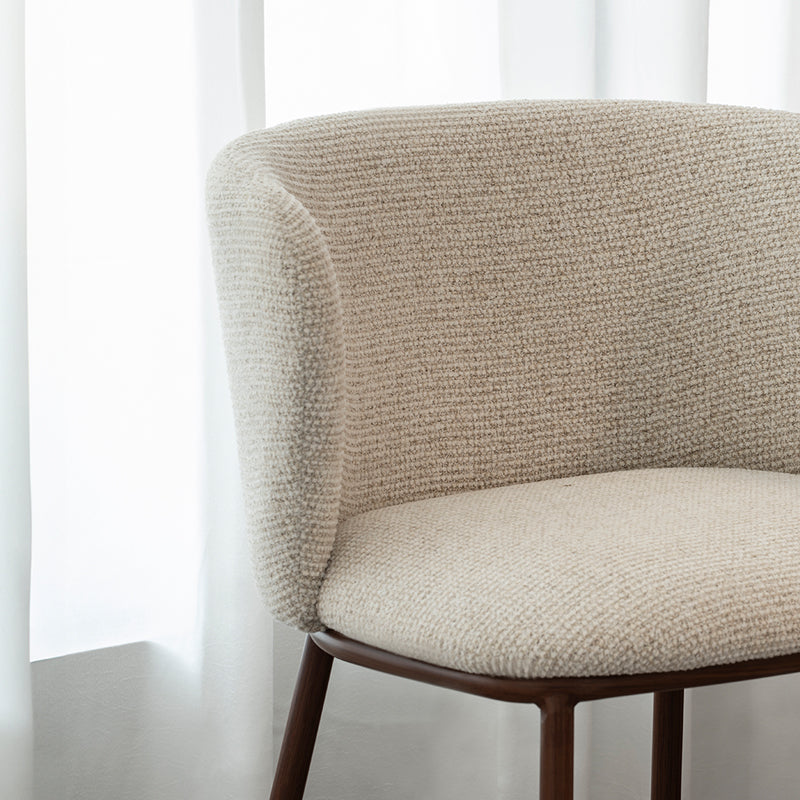Karin Bar Stools [Set of 2] [Linen Texture Fabric] [65 cm]