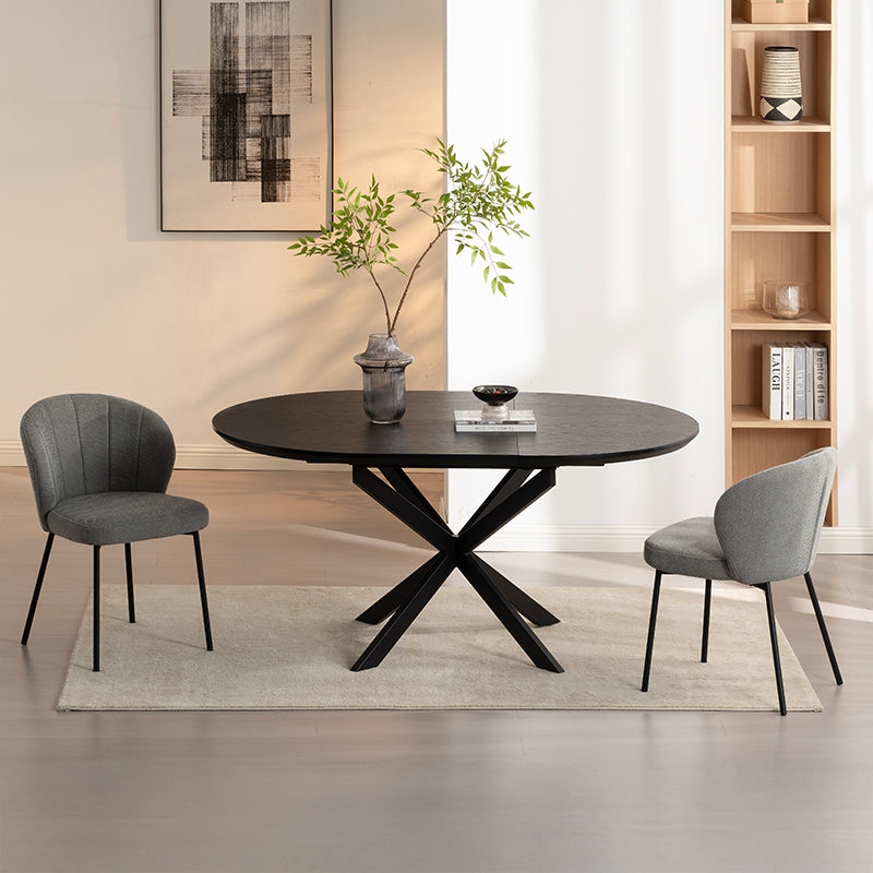 Beverly Round Extendable Dining Table [120–160 cm]