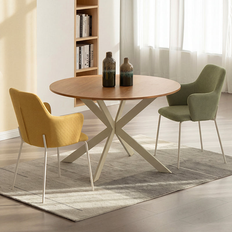 Tilly Round Dining Table & 4 Dahlia Dining Chairs [Dining Set]