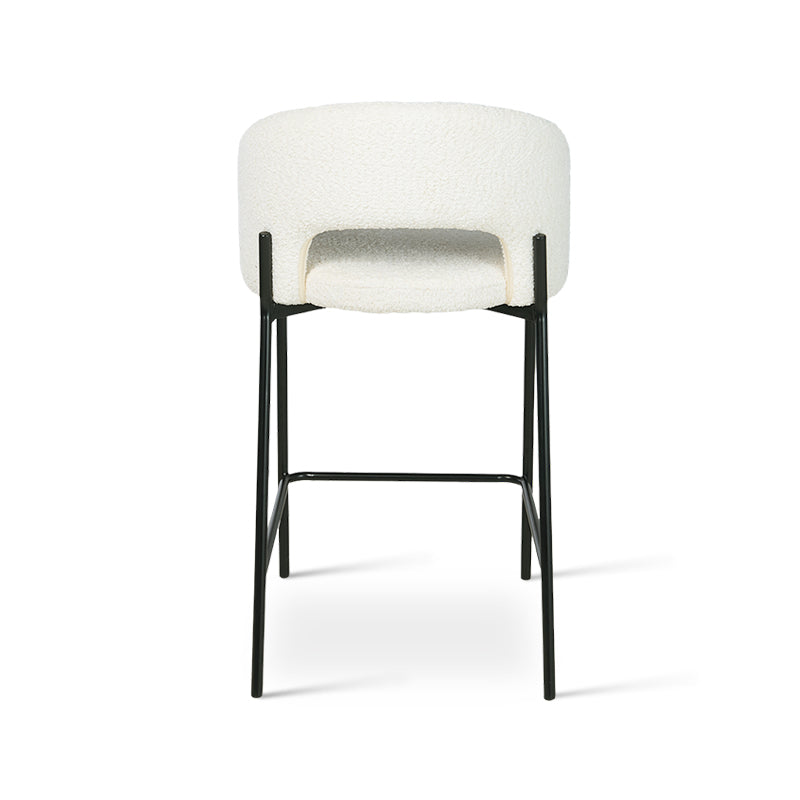 Esme Bar Stools [Set of 2] [Boucle Fabric] [65 cm]