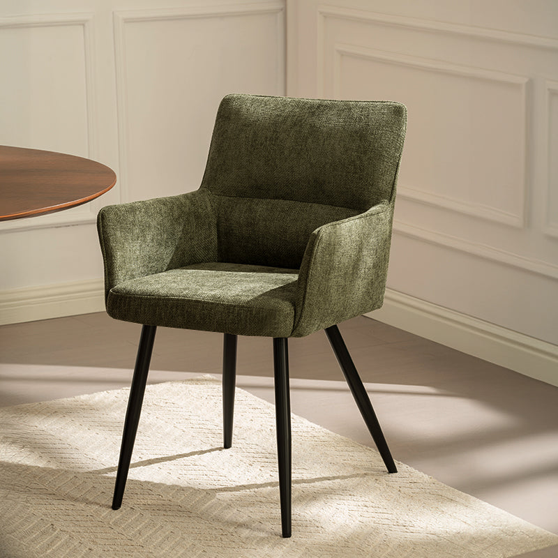 Kaya Dining Chairs [Set of 2] [Linen Texture Fabric]