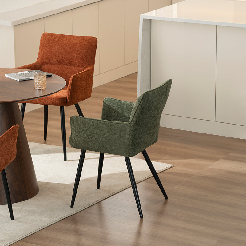 Kaya Dining Chairs [Set of 2] [Linen Fabric]