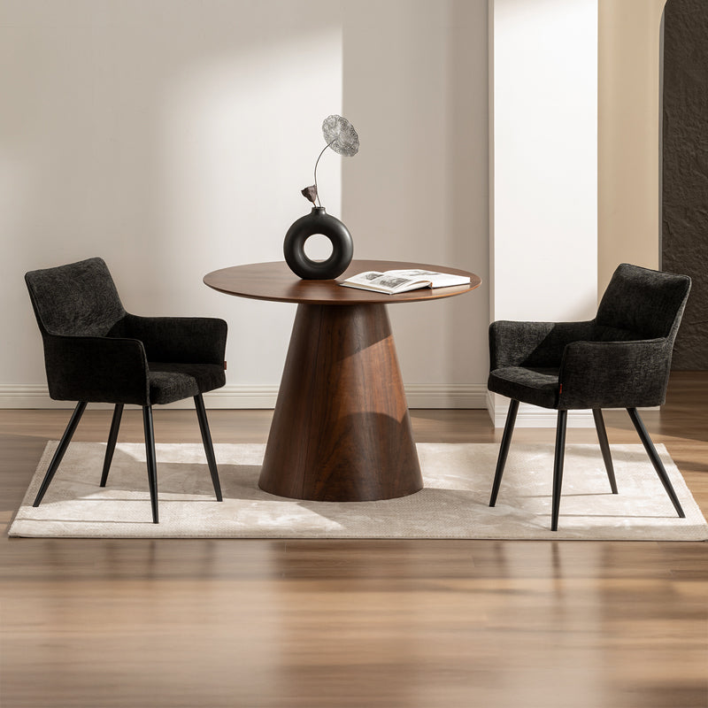 Kaya Dining Chairs [Set of 2] [Linen Texture Fabric]