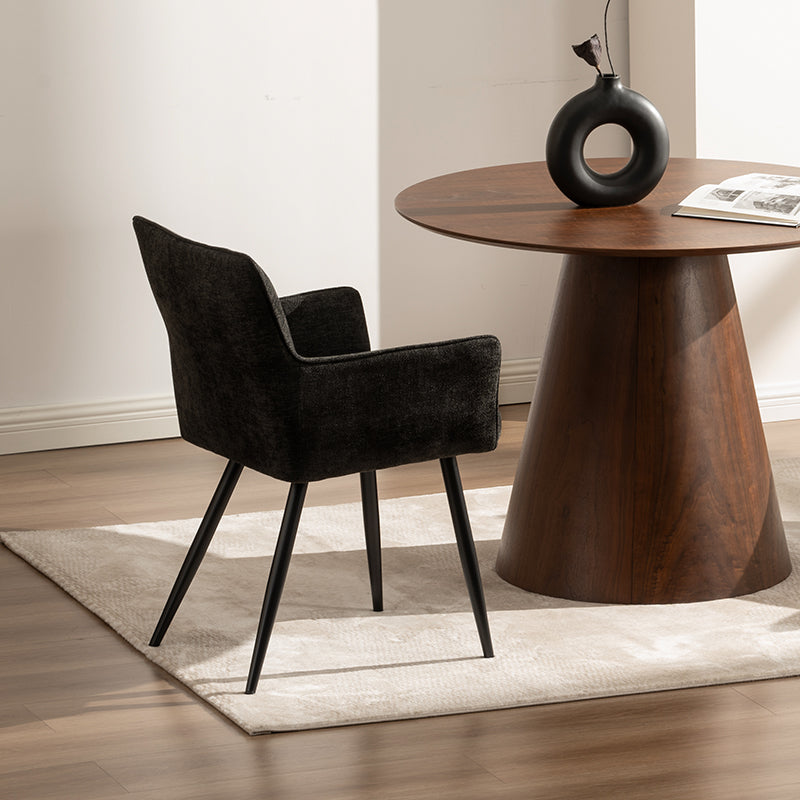 Kaya Dining Chairs [Set of 2] [Linen Texture Fabric]