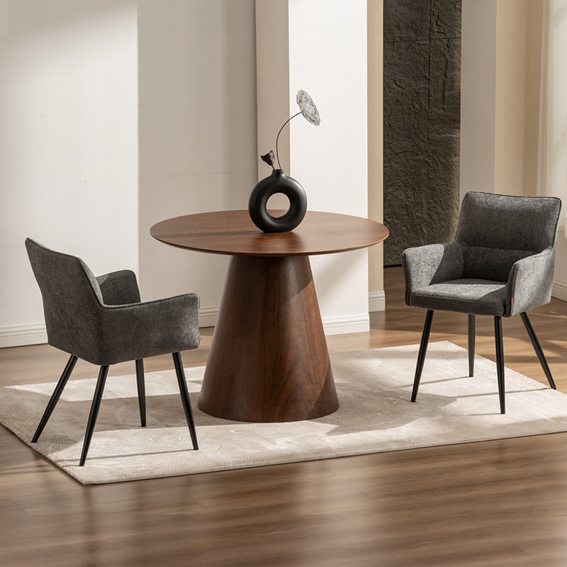 Kaya Dining Chairs [Set of 2] [Linen Texture Fabric]