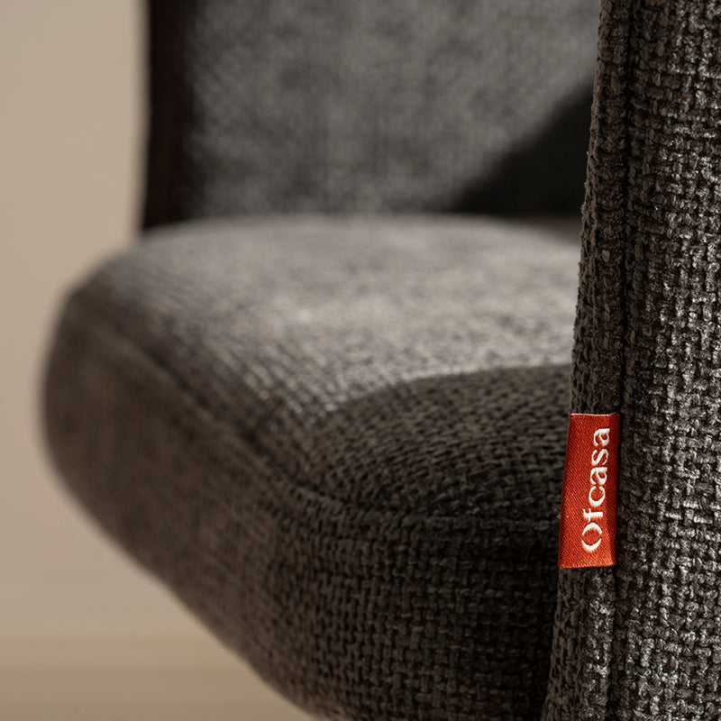 Kaya Dining Chairs [Set of 2] [Linen Texture Fabric]