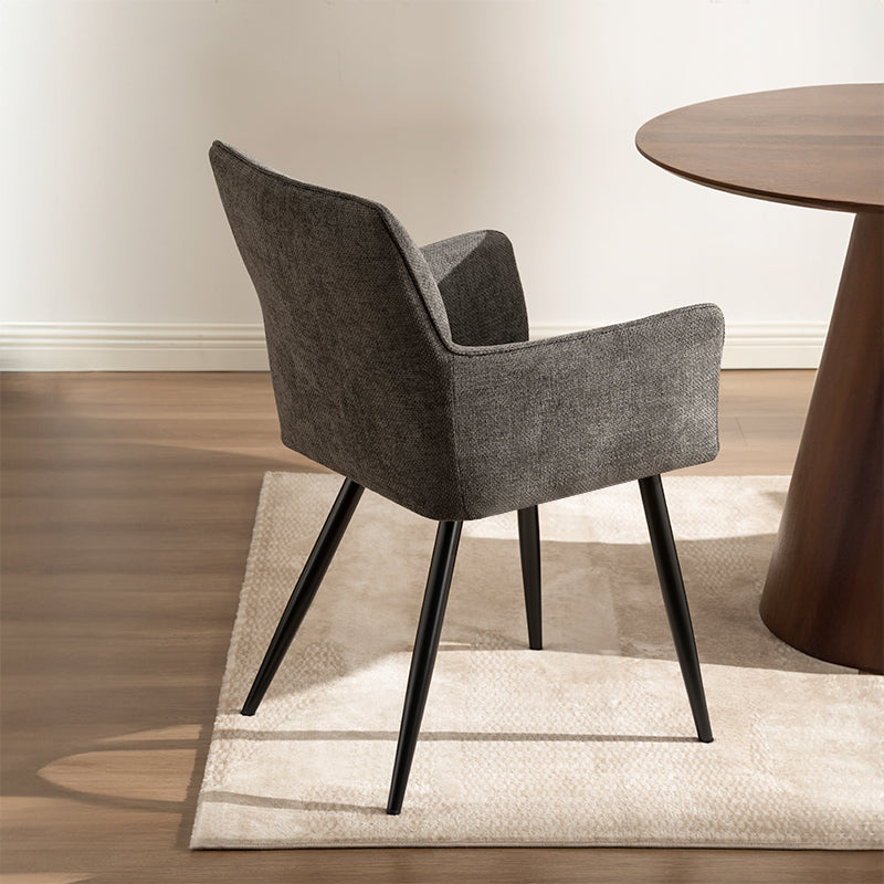 Kaya Dining Chairs [Set of 2] [Linen Texture Fabric]
