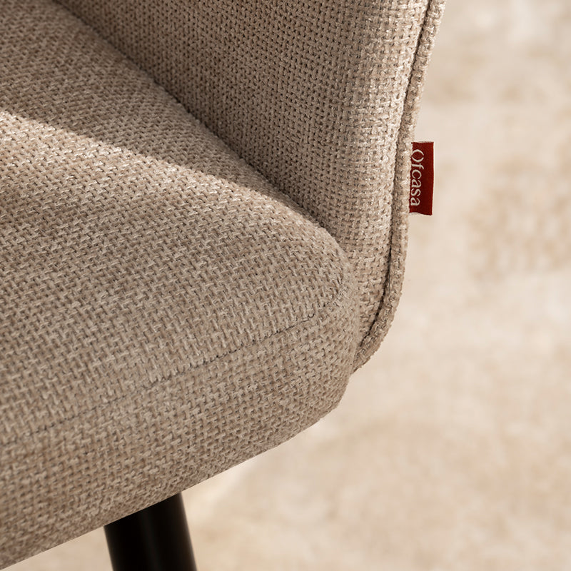 Kaya Dining Chairs [Set of 2] [Linen Texture Fabric]