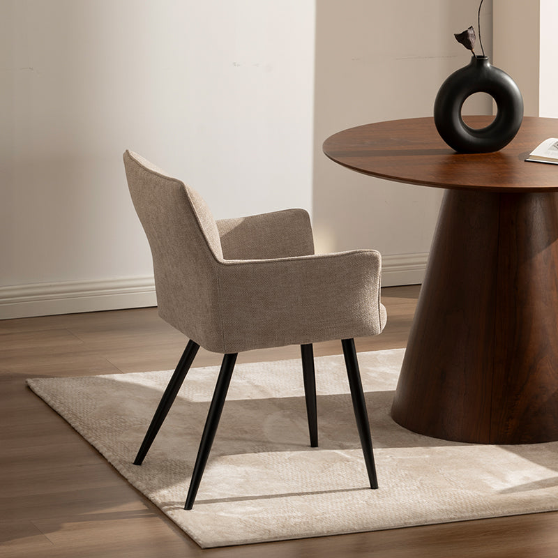 Kaya Dining Chairs [Set of 2] [Linen Texture Fabric]