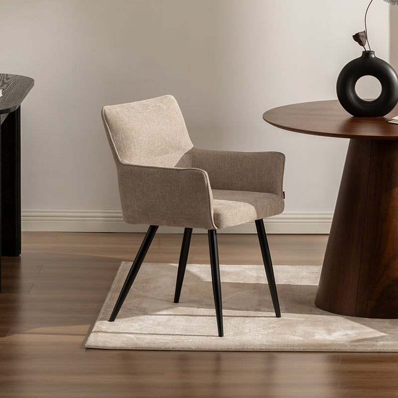 Kaya Dining Chairs [Set of 2] [Linen Texture Fabric]