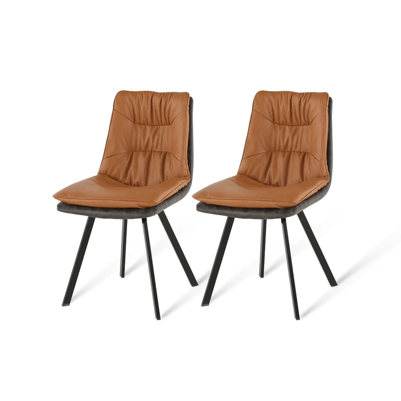 Haas Dining Chairs [Set of 2] [Pu Leather]