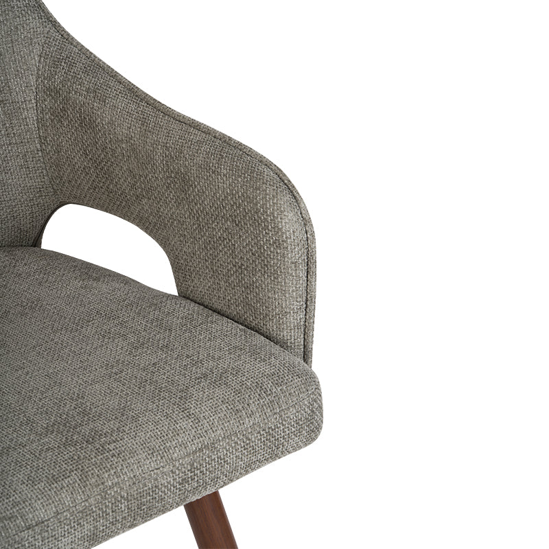 Sage Dining Chairs [Set of 2] [Linen Fabric]