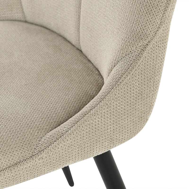 Giselle Dining Chairs [Set of 2] [Linen Fabric]