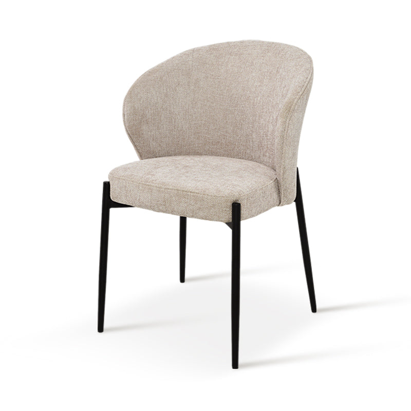 Bard Dining Chairs [Set of 2] [Linen Fabric]