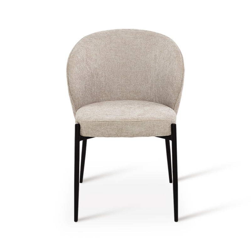 Bard Dining Chairs [Set of 2] [Linen Fabric]