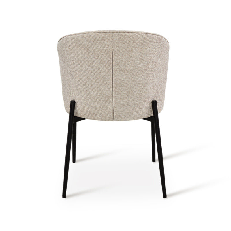 Bard Dining Chairs [Set of 2] [Linen Fabric]