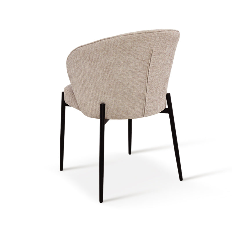 Bard Dining Chairs [Set of 2] [Linen Fabric]
