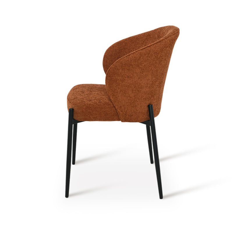 Bard Dining Chairs [Set of 2] [Linen Fabric]
