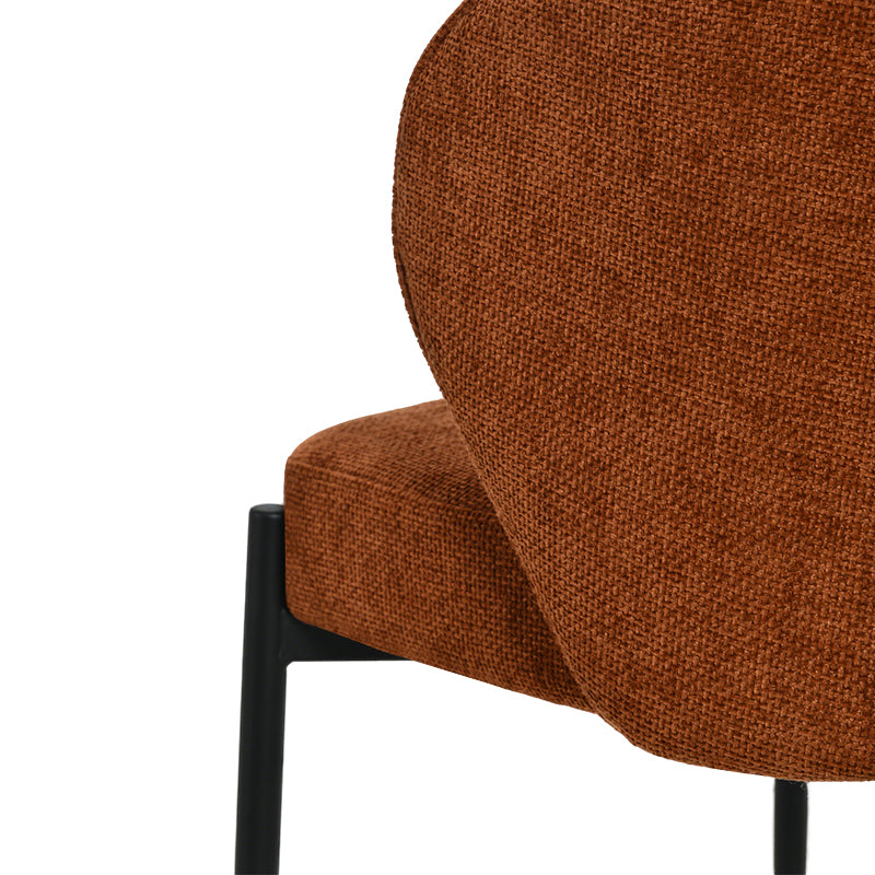 Bard Dining Chairs [Set of 2] [Linen Fabric]