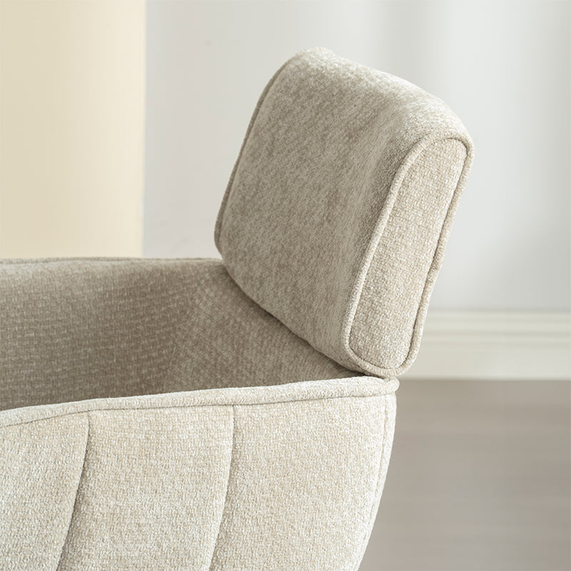 Elara Swivel Chairs [Set of 2] [Chenille]