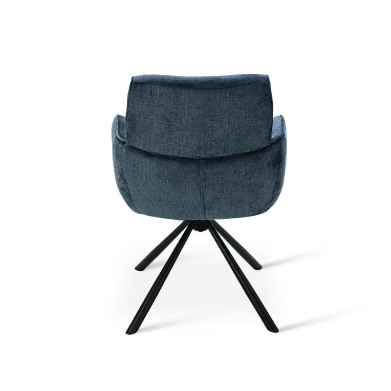 Elara Swivel Chairs [Set of 2] [Chenille]