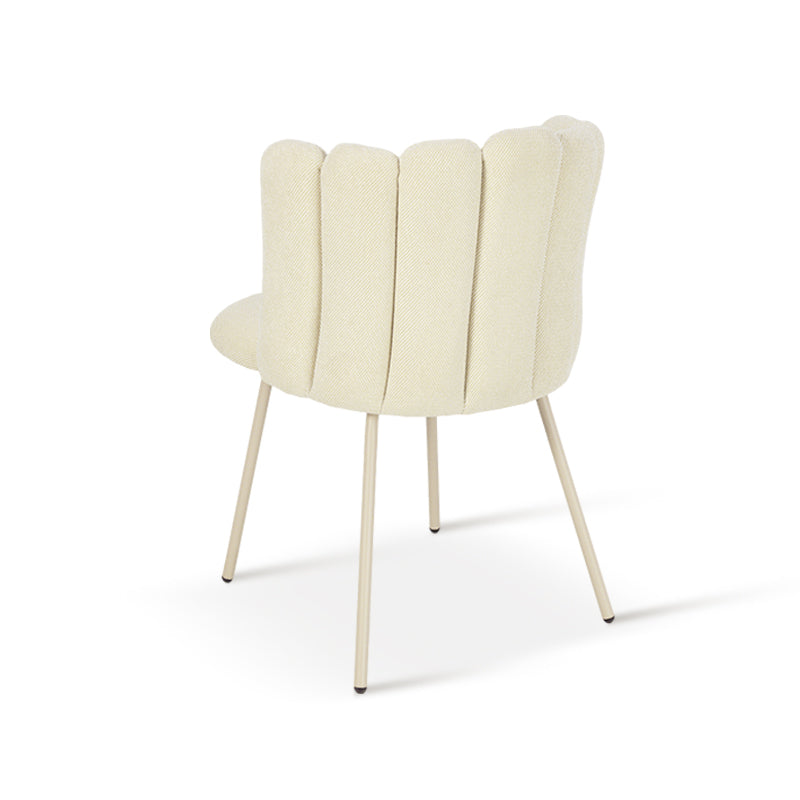 Isabeau Round Dining Table & 4 Grove Chairs [Dining Set]