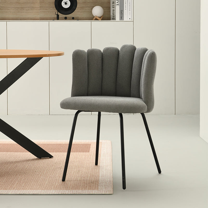 Tilly Round Dining Table & 4 Grove Dining Chairs [Dining Set]