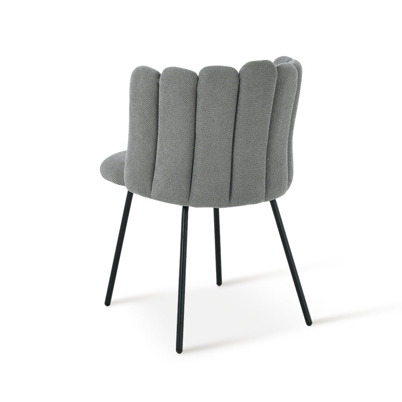 Tilly Round Dining Table & 4 Grove Dining Chairs [Dining Set]