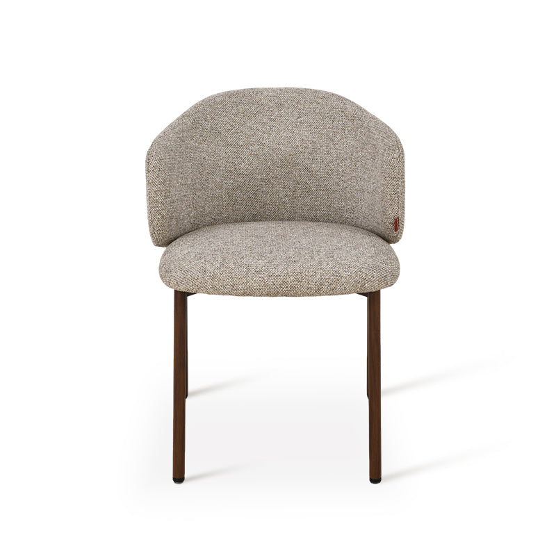 Valda Dining Chair [Set of 2] [Linen Fabric]