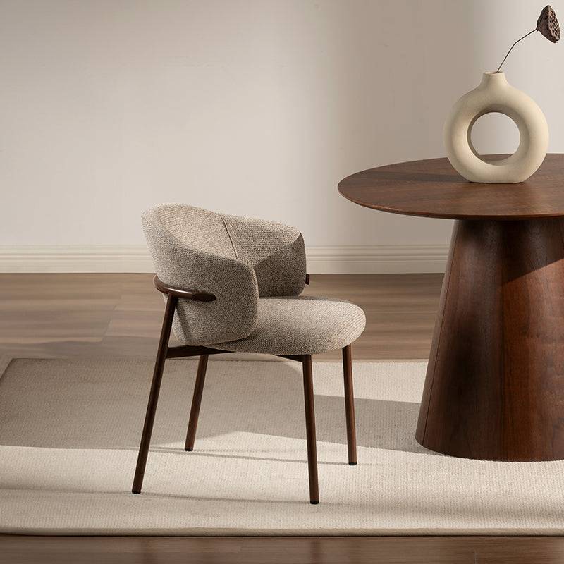 Valda Dining Chair [Set of 2] [Linen Fabric]