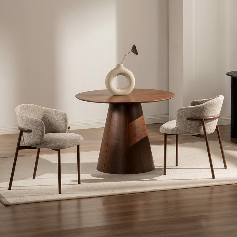 Valda Dining Chair [Set of 2] [Linen Fabric]