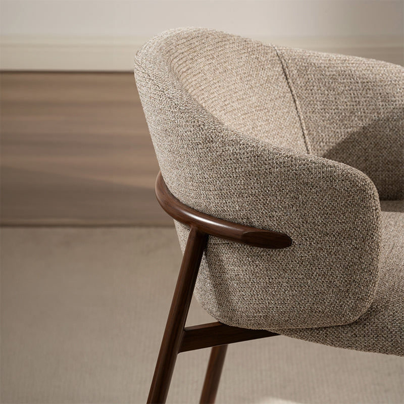 Valda Dining Chair [Set of 2] [Linen Fabric]