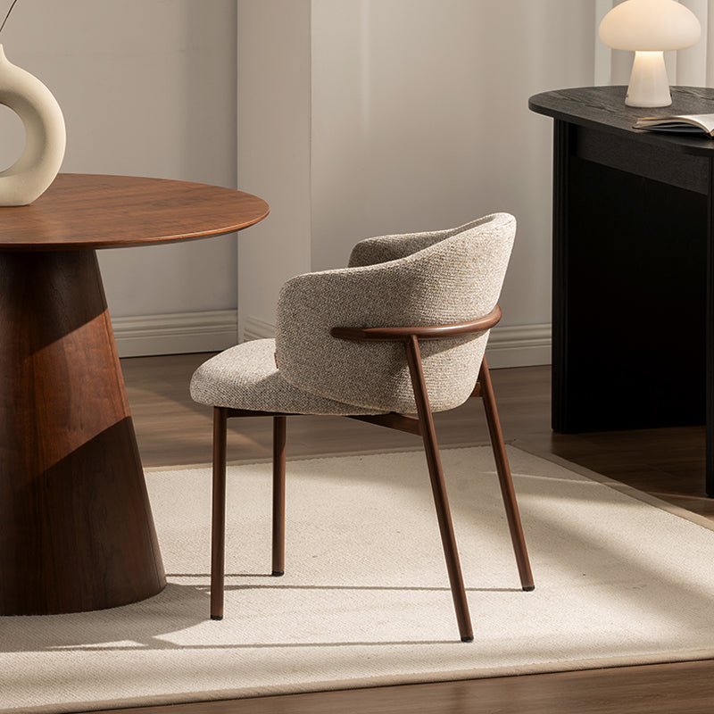 Valda Dining Chair [Set of 2] [Linen Fabric]