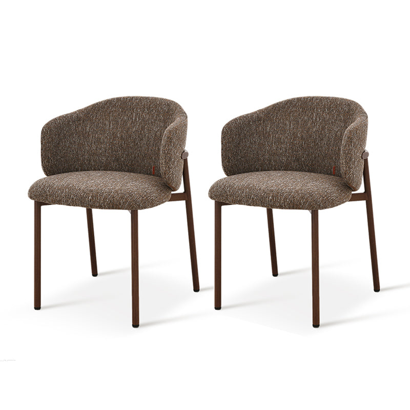 Valda Dining Chair [Set of 2] [Linen Texture Fabric]