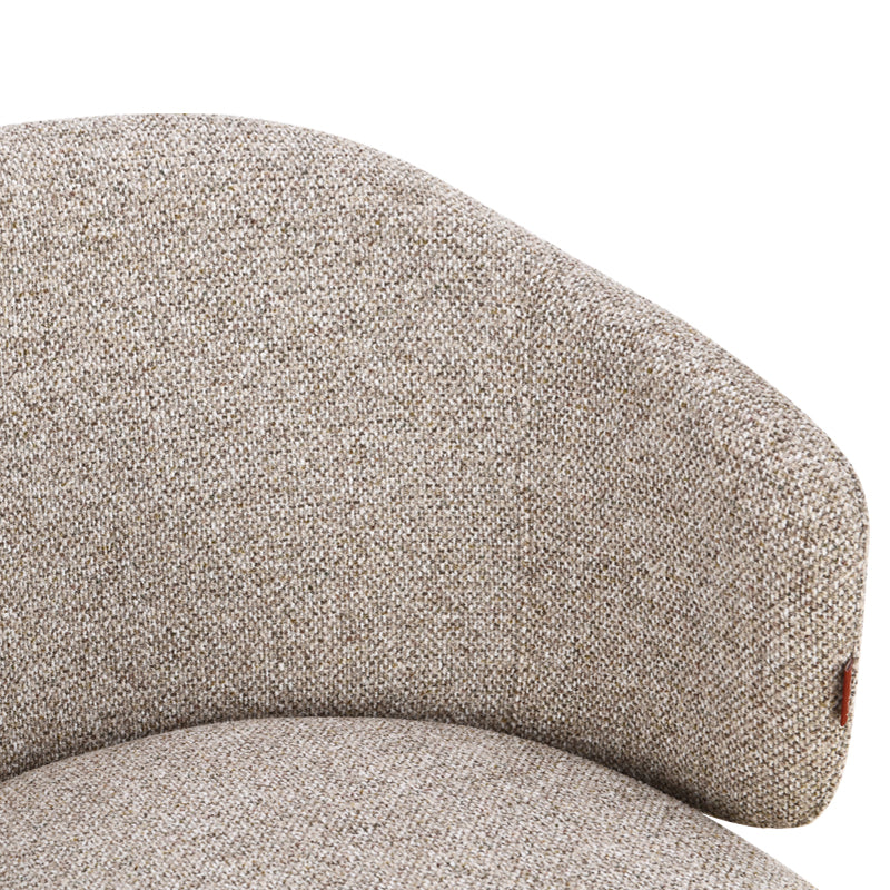 Valda Bar Stools [Set of 1] [Linen Texture Fabric]