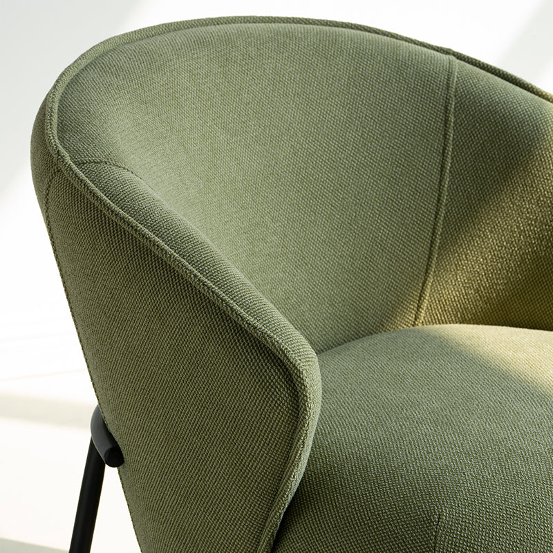 Flora Lounge Chair [Linen Fabric]