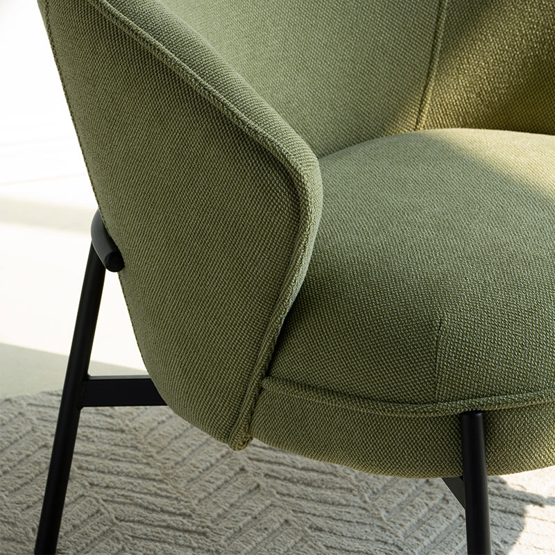 Flora Lounge Chair [Linen Fabric]