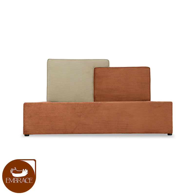 Caressa S Bed [King Bed] [Velvet] [150 cm]