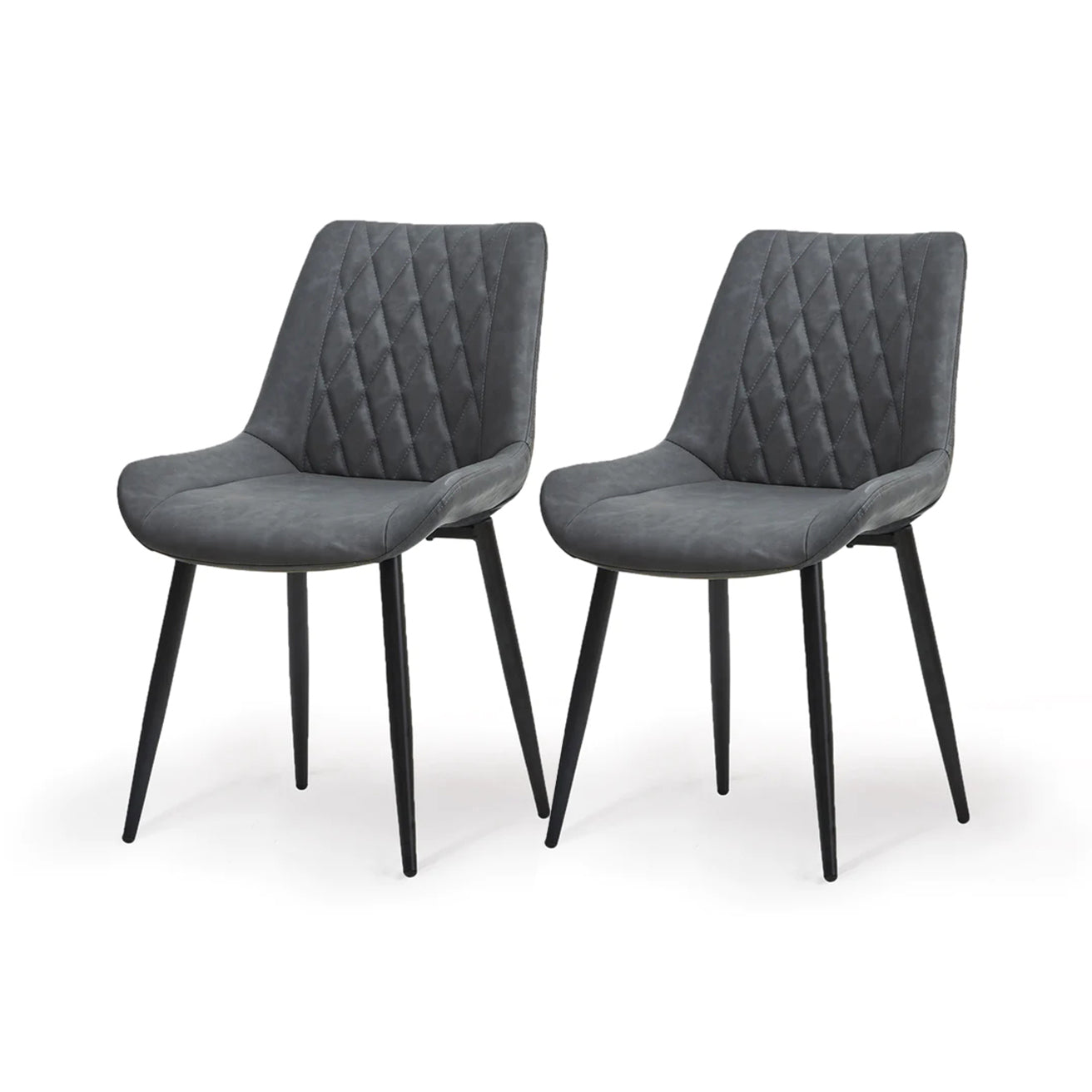 Jarvis Diamond Dining Chairs UDC8124 – Elegant Velvet Upholstery with Gold Metal Legs for a Luxurious Dining Experience