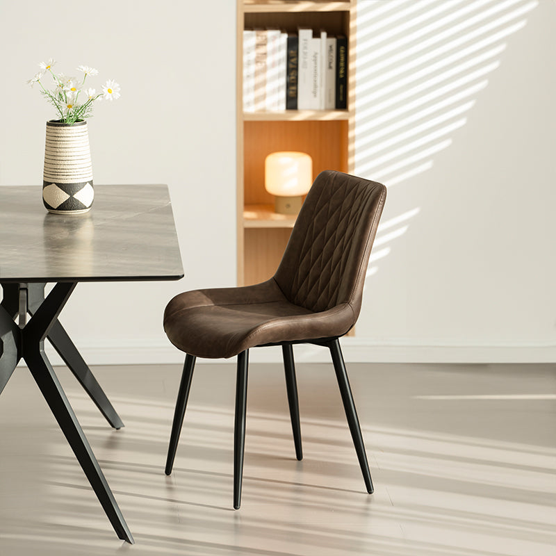 arvis Diamond Dining Chairs in Emerald Green/Navy Blue/Blush Pink – Rich Velvet Finish for Elegant Decor