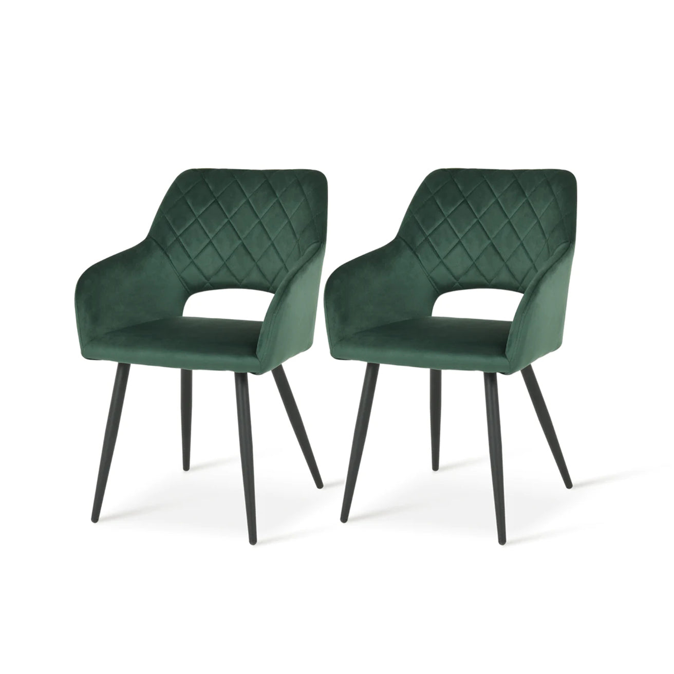 Stein UDC9057 modern fabric armchair with slender metal legs in neutral color, perfect for contemporary living rooms or office spaces