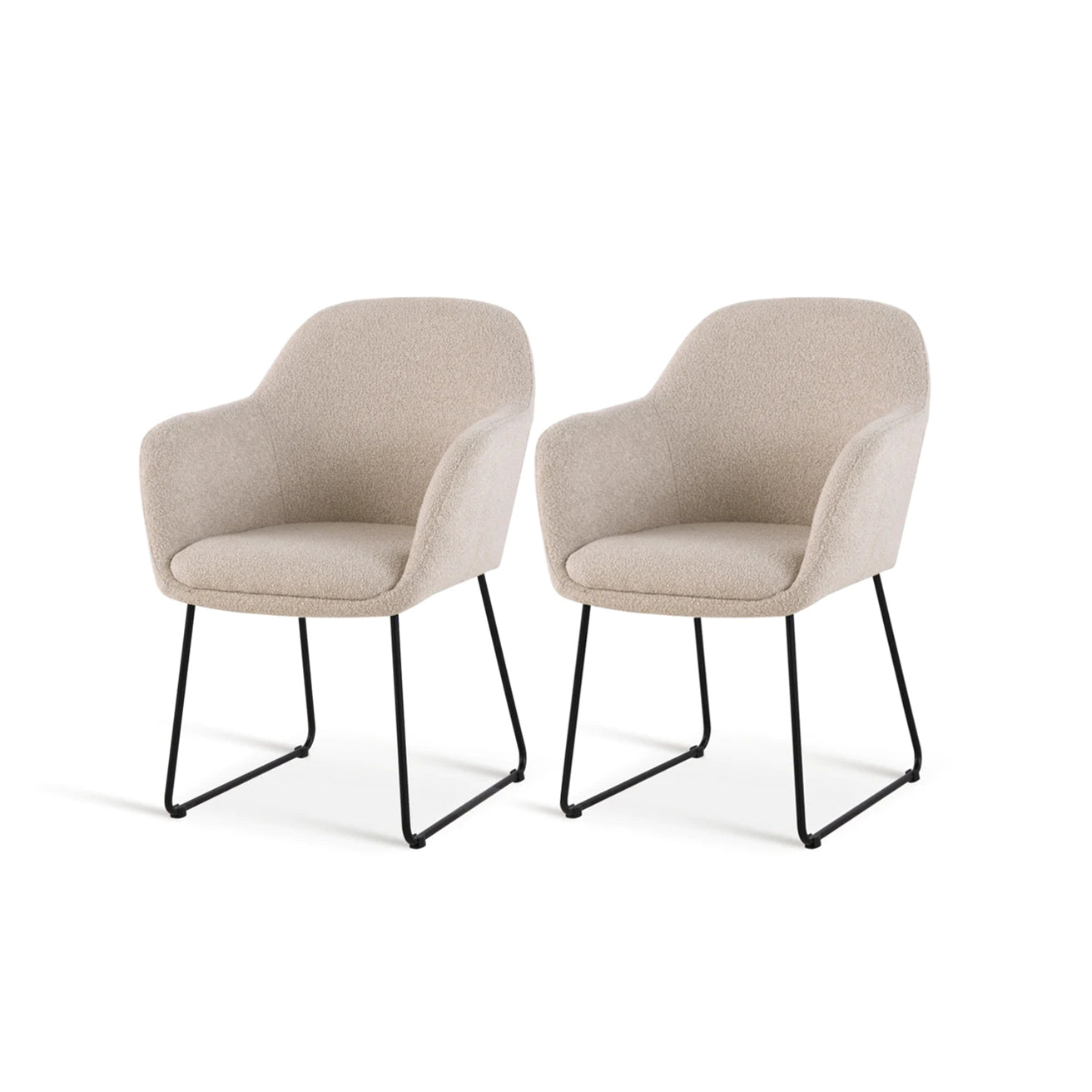 ofcasa, Neve dining chairs, beige dining chairs, boucle chair, boucle dining chair, boucle chairs, chairs for sale, comfy chair, cheap dining chairs, beige office chair, beige dining room chairs, armchair, beige armchair, ofcasafurniture, ofcasachairs, ofcasa discount, ofcasa dining chairs, ofcasa uk