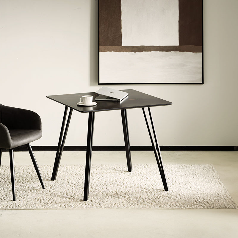 Upgrade small UK kitchens with the OFCASA Fareeha 80 cm Square Dining Table—marble-effect top, sturdy metal legs, and easy assembly for stylish, compact dining.