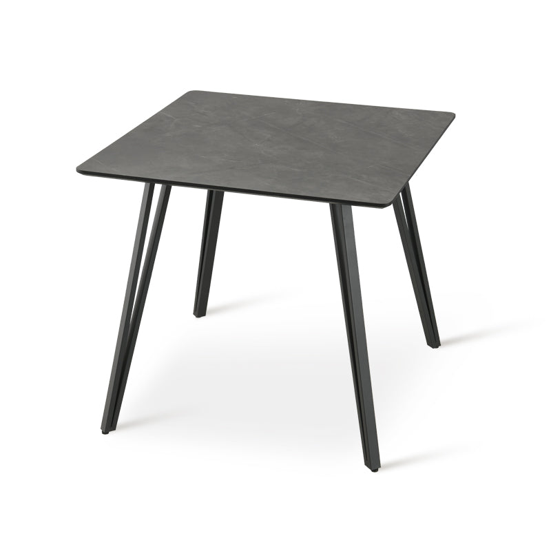 Upgrade small UK kitchens with the OFCASA Fareeha 80 cm Square Dining Table—marble-effect top, sturdy metal legs, and easy assembly for stylish, compact dining.