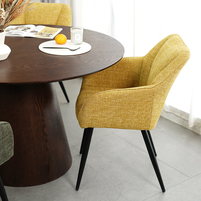 ofcasa, Sienna Garden dining chairs, yellow dining chairs, linen dining chairs, chairs for sale, comfy chair, cheap dining chairs, yellow office chair, yellow dining room chairs, armchair, yellow armchair, ofcasafurniture, ofcasachairs, ofcasa discount, ofcasa dining chairs, ofcasa uk