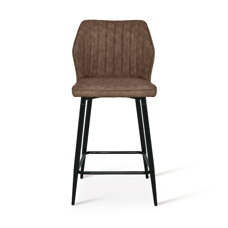 Aleena Bar Stools [Set of 2] [Pu Leather][65 cm]