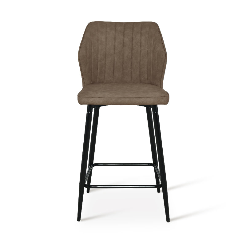 Aleena Bar Stools [Set of 2] [Pu Leather][65 cm]